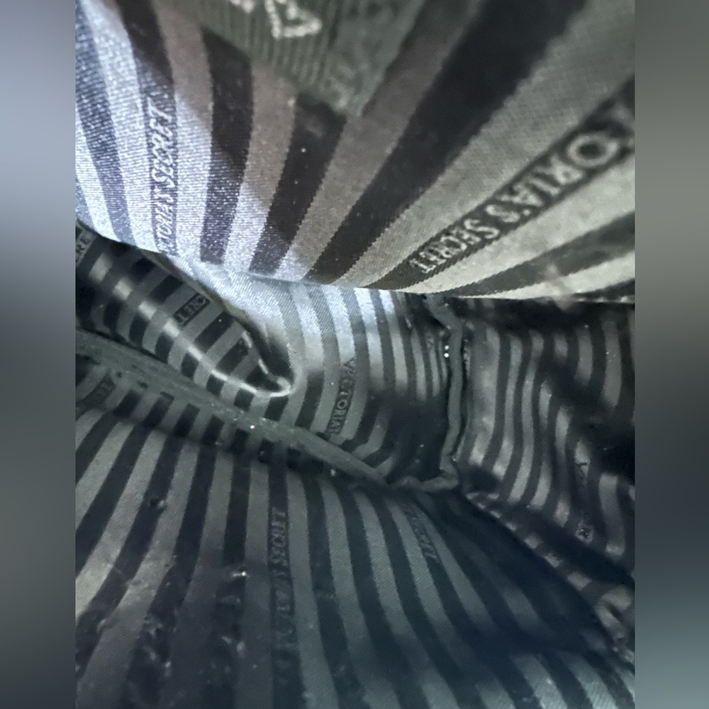 Victoria's Secret Black and Silver Backpack - Picture 9 of 9